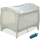 Mosquito Net for Crib by #1 EVEN Naturals | Baby Bed, Pack'n'Play, Bassinet & Playpen Screen Netting