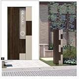 三協アルミ　セレージュ3型　インターホン内臓タイプ　プラン2015-7　※表札は掘り込み文字　【機能門柱　機能ポール】 　（L）／UNC