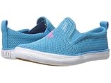 (ポロラルフローレン) Polo Ralph Lauren キッズカジュアルシューズ・・スニーカー・靴 Kenton (Toddler) Caribbean Blue Mesh/Fuchsia PP 