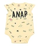 ANAP KIDS ラクガキ風総柄ロンパース アイボリー 70