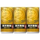 サントリー BOSS ボス 贅沢微糖 190g×30本 (1箱)