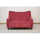 かわいい2人掛けソファ 幅115cm 布張 とぉーぽ レッド 新生活 プレゼント お祝い くつろぎ リラックス sf-to-2-re