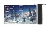 プレイマット 収納袋付き TCG 対戦専用タイプ カードゲーム 02 カードゲーム 適用する 高級 60*35cm (A)