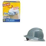 kitcox70427msa475367 – Valueキット – Safety Works v-gardハード帽子( msa475367 )とGlad ForceFlex tall-kitchen巾