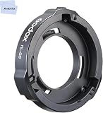 Godox ML-GB Bowens マウントアダプター、Godox MLシリーズ（AD300PRO/AD400PRO/ML100Bi/ML60IIBi/ML60Bi/ML60/ML30Bi/ML30）Godox→Bowens変換用