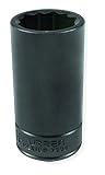 Urrea 7334M 1/2-Inch Drive Deep 6-Point 34mm Impact Socket [並行輸入品]