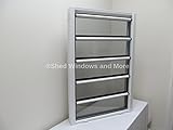 24 " x 36 " Aluminum Jalousieスタイルウィンドウ5ペイン