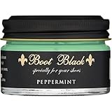 [ブートブラック] 輝きと潤い続く上質ケア シュークリーム しっとりと艶めく コラーゲン配合 ペパーミント 55g