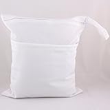 エルフ ベビー (Fairy Baby) 赤ちゃん専用防水おむつ収納バッグ ニットプリント（28*36cm，ホワイト）