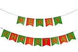 Doitsa ガーランド フラッグガーランド DIY Merry Christmas​ バナー ガーランド 誕生日会 バースデー クリスマス 飾り付け 庭 インテリア デコレーション 写真 道具