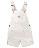 OSH KOSH オシュコシュ,正規品.ハーフ,オーバーオール,サロペット,白レース,コットン,女の子,カーターズ姉妹ブランド 12M(75-80cm)