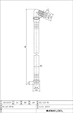 LIXIL(リクシル) INAX シャワートイレ用付属部品 ホースASSY 900mm 322-1132-90