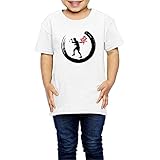 Ariesシャツ 2歳～６歳子どもＴシャツ卓球 スポーツ運動会 優勝 部活動 応援 ピンポン キッズ服 White 5-6 Toddler