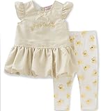 Juicy Couture PANTS ベビー・ガールズ カラー: ゴールド