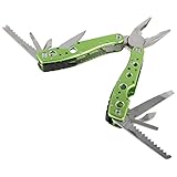 JAKEMY pj-1003 Mini多機能アウトドアキャンプペンチセット – グリーン+シルバー