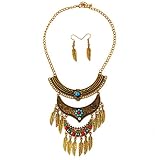 sameno ADULT_COSTUME US サイズ: Length of Earrings: 4.5cm/1.77inch(approx) カラー: ゴールド