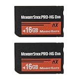 MAKIVI 2X 16GBメモリースティックMS Pro Duo フラッシュカード PSP Cybershoカメラに適合します