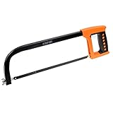 KSEIBI 311020 High-Tension Rubber Grip Hacksaw 12-Inch