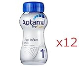 12本まとめ買い Aptamil Profutura (アプタミル) 液体ベビーミルク 0-6カ月 200ml stage1