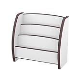 【JAJAN】えほんたて トール幅65.3cm奥行き30cm高さ60cm ブラウン［完成品][おまけ付き]【知育家具EVAキッズシリーズ】PS-65MD_s［絵本ラック］