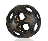 触覚Hevea非毒性、天然ゴムスターボール、ソフト、Squeezable & Fun、plastic-fre – チャコール