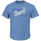 Kansas City RoyalsメンズCooperstown最後ラリーTシャツブルー L ブルー