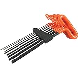 Dynamic Tools D043320 9" Long Loop Handle, Metric Hex Key Set (8 Piece), 2mm to 10mm [並行輸入品]
