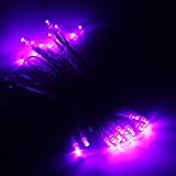 ER CHEN(TM) Indoor and Outdoor Waterproof Battery Operated String Lights on 4M PVC String with Flash