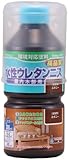 和信ペイント 水性ウレタンニス 屋内木部用 高品質・高耐久・食品衛生法適合 エボニー 300ml