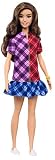 バービー(Barbie) ファッショニスタ トリプルチェックドレス GHW53