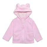 (プタス)Putars ベビー服 子供服 パーカー コート 女の子 男の子 長袖 もこもこ 耳付き 暖かい 可愛い 秋 冬 スポーツ 運動会 旅行 記念日 プレゼント 6-24ヶ月