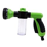 BEE&BLUE 洗車フォームガン 洗車機 強力フォームガン 泡発生機発泡 洗車ガンクリーナー 洗車工具 ボディー 高圧スーパージェット 洗車ノズル 散水 高圧