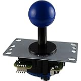 三和電子 基板タイプ静音ジョイスティックレバー ダークブルー JLF-TPRG-8AYT-SK-DB