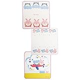 Rub a dub dub(ラブアダブダブ) R.ベビー3枚組ガーゼハンカチ ピンク