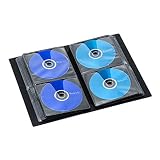 サンワダイレクト ブルーレイ 収納ファイル 72枚収納 インデックス付 ブラック 200-FCD063BK