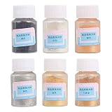 プレミアムマイカパウダー顔料 6色 各10g 顔料パウダーセット メタリック効果 エポキシ樹脂 カラー顔料 ポリッシュ
