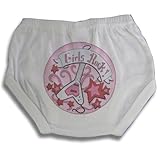 Light of Mine Designs Girls Rock Diaper Cover/Panty Brief, 12 Months by Light of Mine Designs
