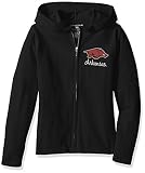 NCAA GirlsスイートハートネックラインZipパーカー S グレイ