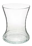 Flower Glass Vase Decorative Centerpiece For Home or Wedding by Royal Imports - Gathering Shape 6 Ta