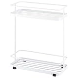 ディスペンサースタンド ボトルラック 浴室収納 ボトル収納 シャンプースタンド スタンドラック ホワイト