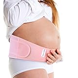 【WorldWorks】 妊婦帯 産前 産後 腰痛 体にフィット フリーサイズ ピンク