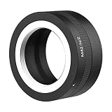 マニュアルレンズマウントアダプターリング アルミニウム合金 M42マウントレンズからNikon Z5/Z6/Z7/Z50 Zマウントミラーレスカメラ用