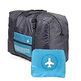Kicode Travel Foldable Luggage Clothes Hand Carry On Duffle Bag Waterproof Nylon
