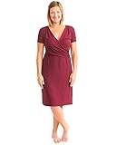 Kindred Bravely the Angelina Ultraソフトマタニティ&授乳Nightgownドレス US サイズ: 3L カラー: レッド