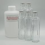 ハーバリウムオイル＆ボトル (200ml 2本&150ml 3本, ハート)
