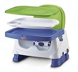 Fisher-Price Healthy Care Deluxe Booster Seat, Blue/Green/Gray by Fisher-Price [並行輸入品]
