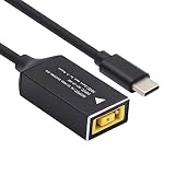 Cablecc 長方形 11.0*4.5 ミリメートルジャック入力から USB-C タイプ C 電源プラグ充電ケーブル PD9V 15V 20V 65W ラップトップ電話用