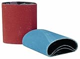 Walter 07F371 Linear Finishing Cloth Drum Abrasive Belt, 15-1/2 Length x 3-1/2 Width, Grit 120 (Pack