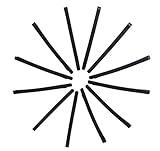 (ビグッド)Bigood シンプル ストーン ヘアピン 12点セット ヘアクリップ 髪留め ヘアアクセサリー 髪飾り ヘアアレンジ（タイプD）