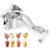 手動ジューサー フルーツしぼり 柑橘類フレッシュジューサー 果汁生搾り器 オレンジ・スイカ・レモン・ぶどう絞り器 果物ハンドジューサー 簡単使用 家庭用 業務用 (style1)